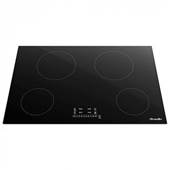Cooktop Mueller 4 Bocas de Indução com Turbo Total MCI024BG1