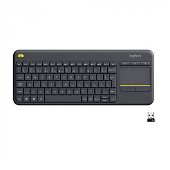 Logitech K400 Plus TV com touchpad